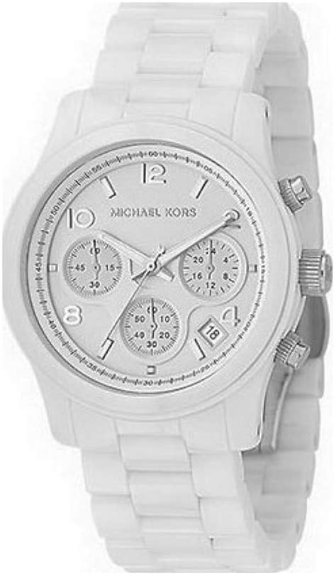 michael kors mk5161 chronograph|michael kors collection mk5161 midsized ceramic chronograph white.